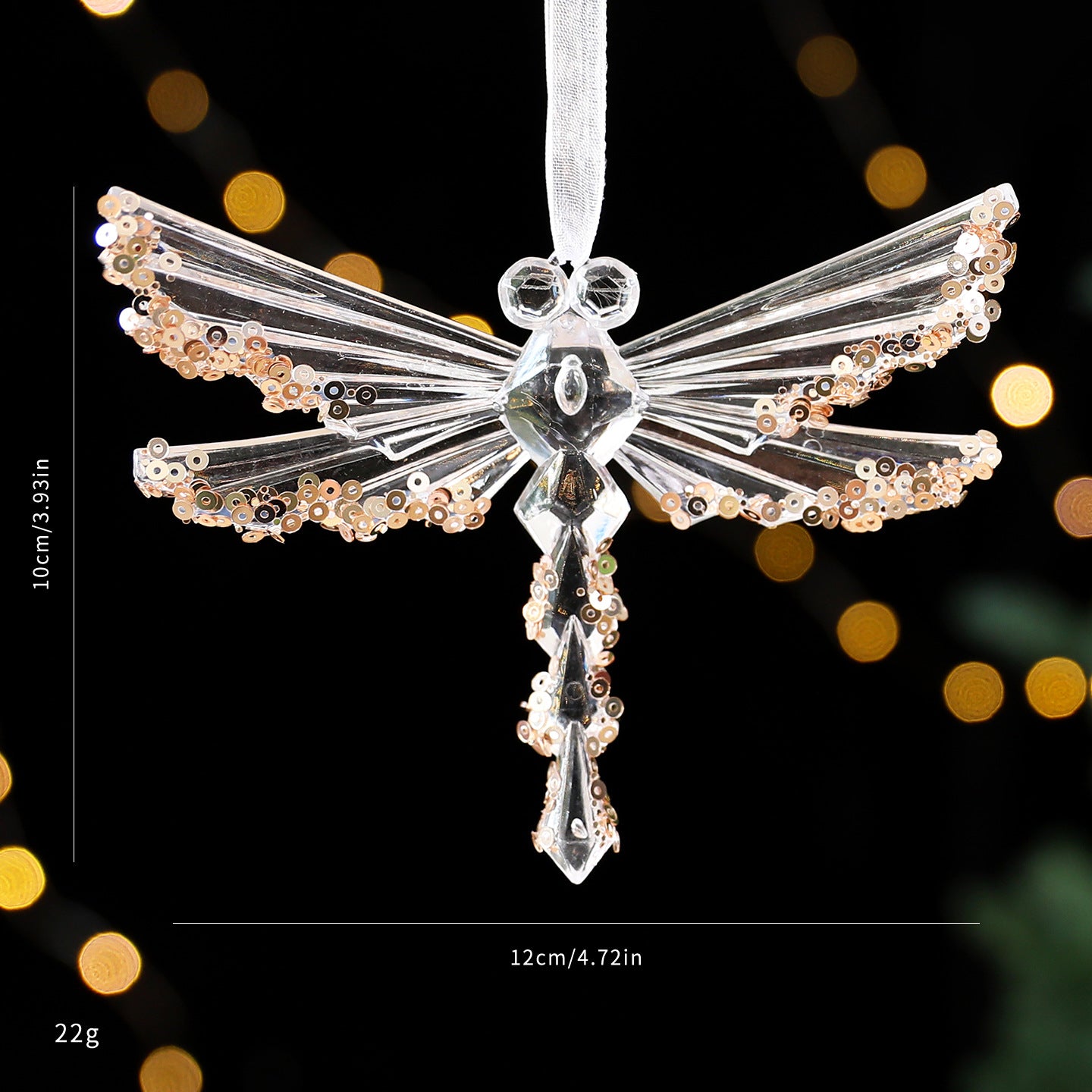 Simli Akrilik Noel Süs (Akrilik)