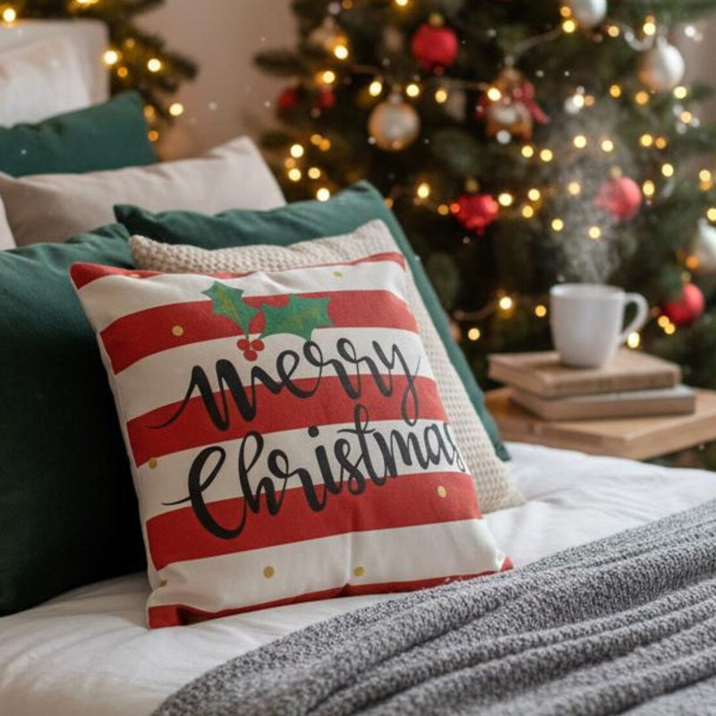 ByHermano Yılbaşı Temalı Yastık Kılıfları