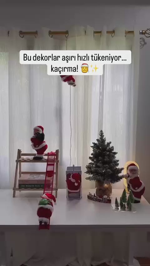 Dans Eden Hareketli Noel Baba Modelleri